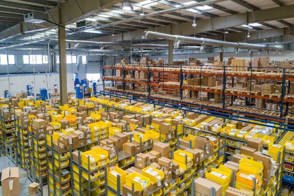 Warehouse operations — illustrative photograph
